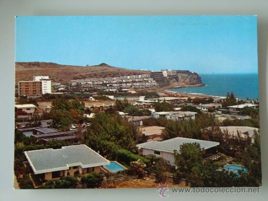 Postcards: POSTAL GRAN CANARIA, ISLAS CANARIAS. AÑOS 1970 SAN AGUSTÍN. VISTA PARCIAL 779