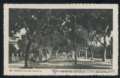 Postales: POSTAL DE CANARIAS - SANTA CRUZ DE TENERIFE. RAMBLA DEL GENERAL FRANCO N&ordm; 35  P-CAN-309