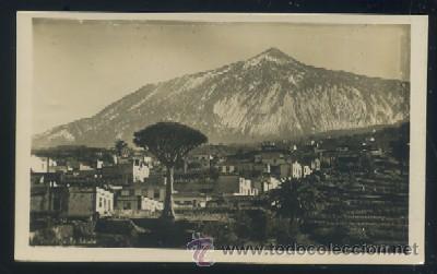 Postales: POSTAL DE CANARIAS - SANTA CRUZ DE TENERIFE. VISTA DEL TEIDE    P-CAN-316