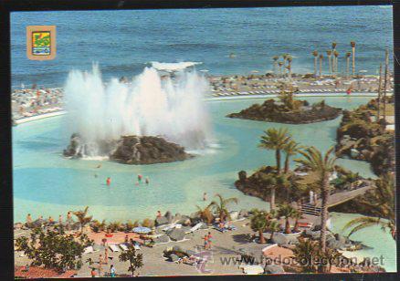 Postales: TARJETA POSTAL DE PUERTO DE LA CRUZ - LAGO MARTIANEZ, DETALLE. N&ordm; 83