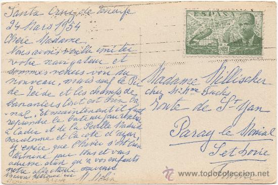 Postales: TENERIFE.- EL TEIDE. (C.1950). - Foto 2