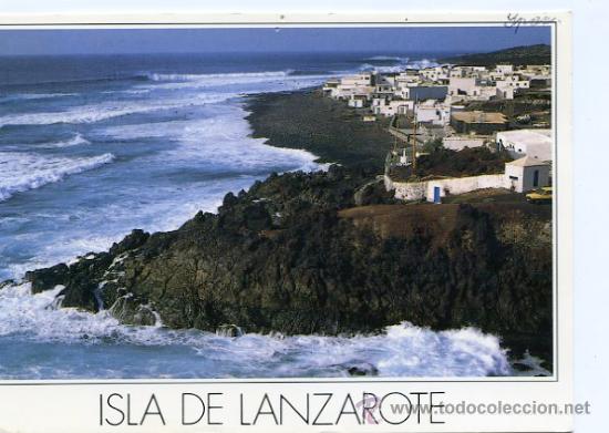 Postales: ISAL DE LANZAROTE. EL GOLFO. PARA&Iacute;SO DE LA PESCA.