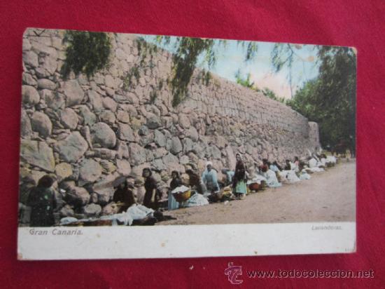 Postales: GRAN CANARIA - LAVANDERAS - Foto 1