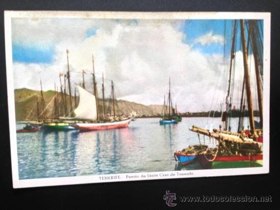 Postales: 19. postal moderna  puerto de santa cruz de tenerife