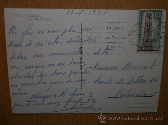 Postales: LOS CRISTIANOS. - Foto 2