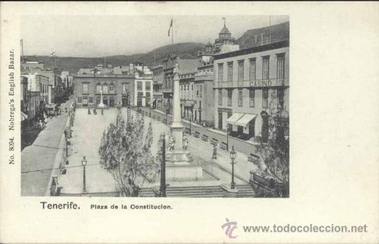 Postales: TENERIFE.- PLAZA DE LA CONSTITUCION - Foto 1