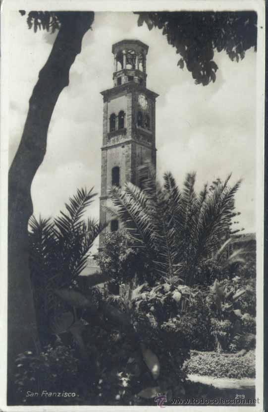 Postales: TENERIFE.- SAN FRANCISCO