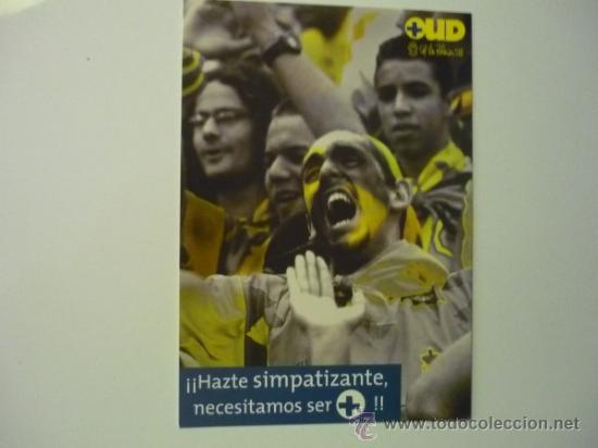 Postales: POSTAL U.D. LAS PALMAS FUTBOL .-PUBLICITARIA
