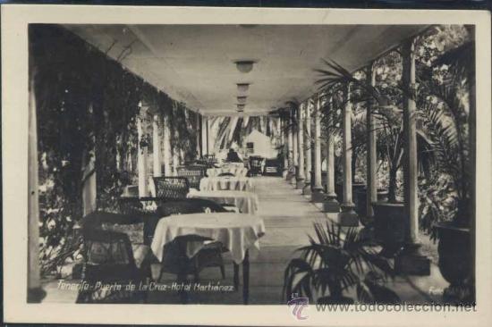 Cartes Postales: TENERIFE.- PUERTO DE LA CRUZ.- HOTEL MARTIANEZ