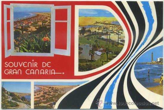 Postales: POSTAL DE CANARIAS. PLAYA DE DEL INGLES. SUR DE GRAN CANARIA N&ordm; 6844  P-CAN-513