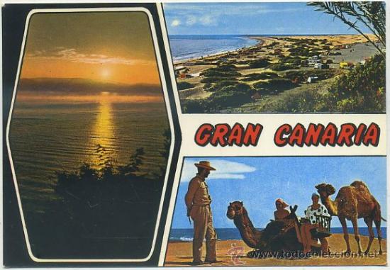 Postales: POSTAL DE CANARIAS. GRAN CANARIA. PLAYA DEL INGLES N&ordm; 1163   P-CAN-525