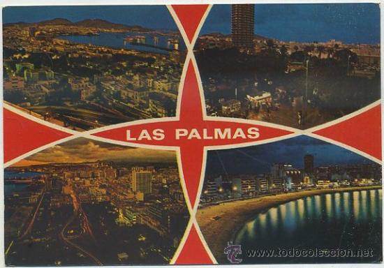 Postales: POSTAL DE CANARIAS. SOUVERNIR DE LAS PALMAS    P-CAN-529