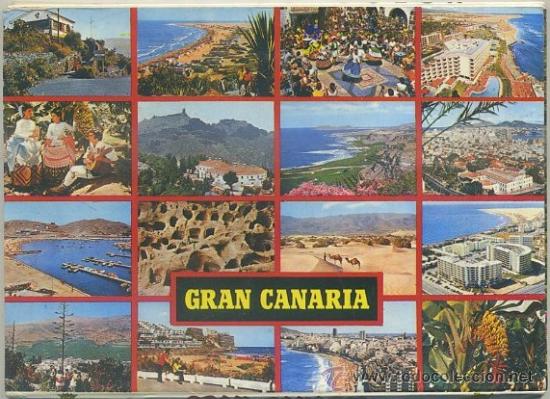 Postales: BLOC POSTAL. GRAN CANARIA. DESPLEGABLE DE 10 POSTALES    P-BLOC-034