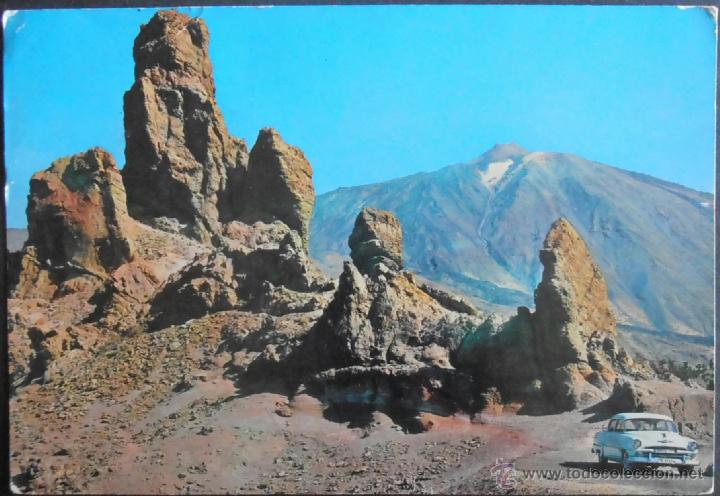 Postales: (7874)POSTAL SIN CIRCULAR,EL TEIDE Y ROQUES,SANTA CRUZ DE TENERIFE,SANTA CRUZ DE TENERIFE,CANARIAS,C
