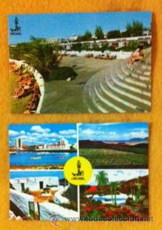 Postales: LANZAROTE - LOTE DOS POSTALES - Foto 1