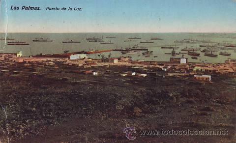 Postales: LAS PALMAS. Puerto de la Luz. - Foto 1