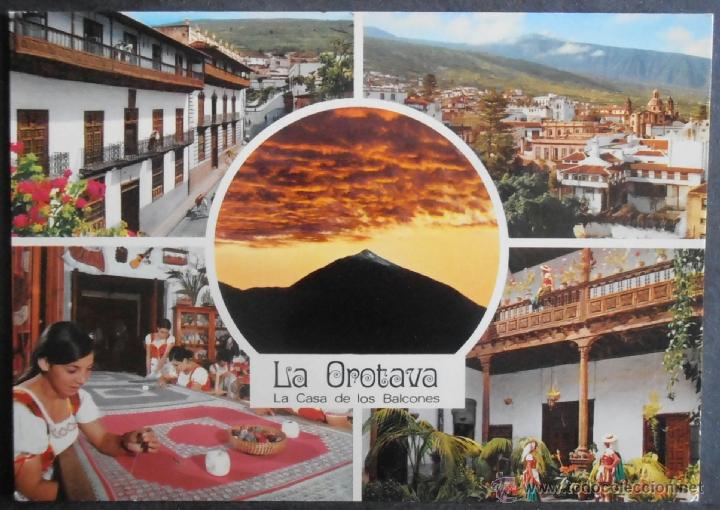 Postales: (11234)POSTAL SIN CIRCULAR,LA CASA DE LOS BALCONES,LA OROTAVA,SANTA CRUZ DE TENERIFE,CANARIAS,CONSER