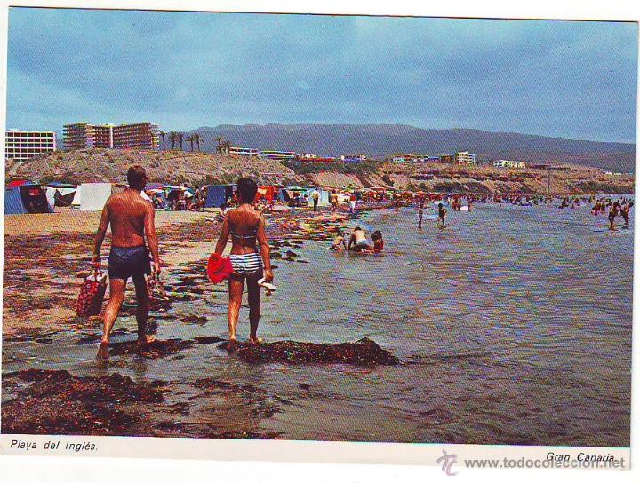 Postales: GRAN CANARIA. PLAYA DEL INGL&Eacute;S - Foto 1