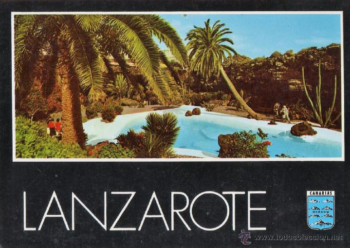 Postales: lanzarote - jameos del agua / piscina - n&ordm; 1623 - ed. gabriel - nueva - a&ntilde;o 1984 - x