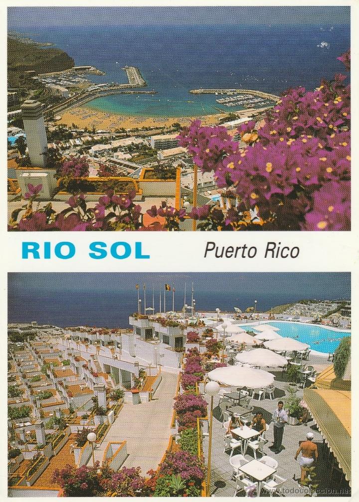 Postales: N&ordm; 12442 POSTAL RIO SOL PUERTO RICO GRAN CANARIA