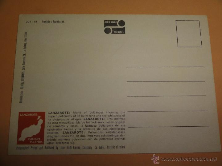 Postales: POSTAL LANZAROTE - Foto 2