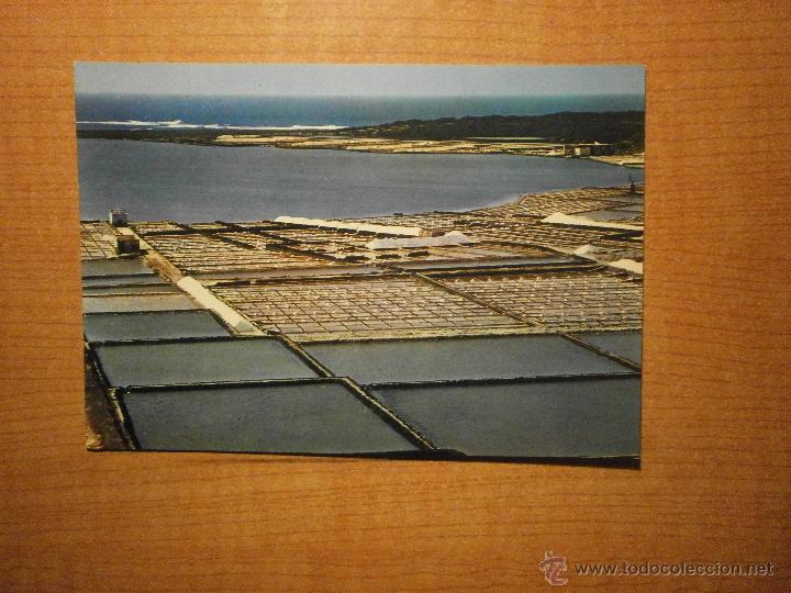 Postales: POSTAL LANZAROTE SALINAS DEL JANUBIO SIN CIRCULAR - Foto 1