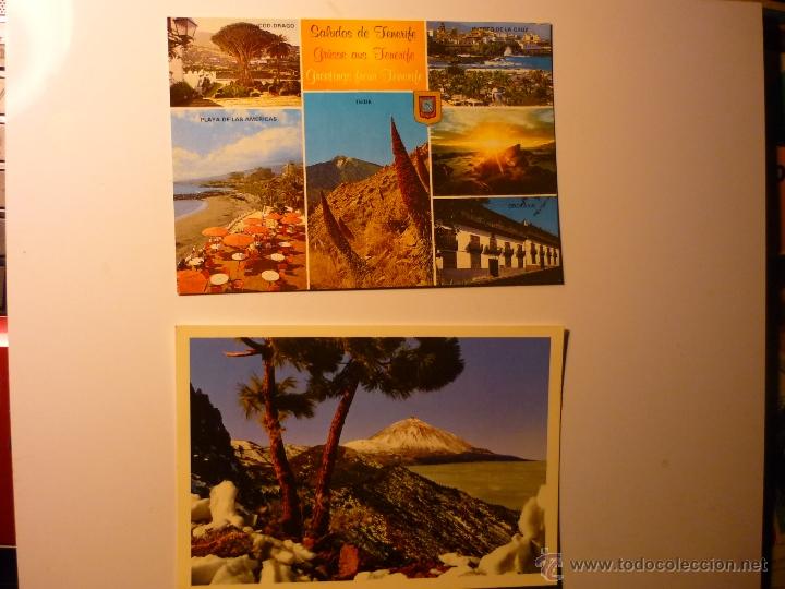 Postales: LOTE POSTALES TENERIFE,.-VARIAS VISTAS.-TEIDE