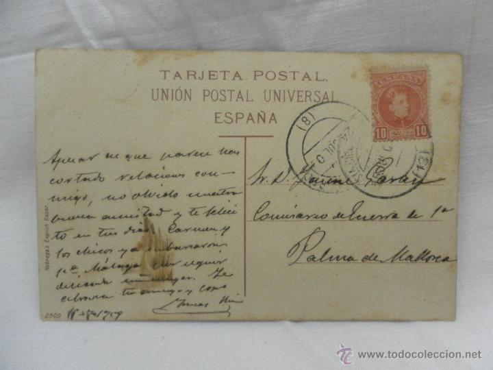 Postales: Tenerife. Circulada. 1909. - Foto 2