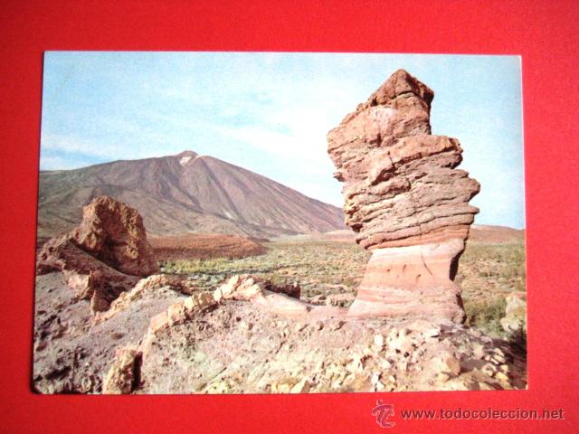 Postales: SIN CIRCULAR. LAS CA&Ntilde;ADAS Y EL TEIDE. TENERIFE.... - Foto 1