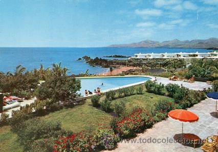 Postales: HOTEL LOS FARIONES - ARRECIFE - N&ordm; 180 - ED . SINET - A&Ntilde;OS 70 - NUEVA -