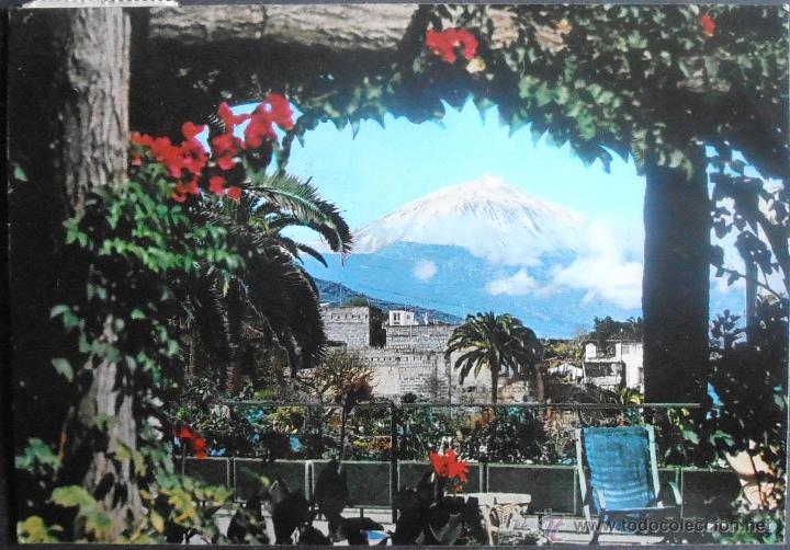 Postales: (15882)POSTAL ESCRITA,TEIDE,SANTA CRUZ DE TENERIFE,SANTA CRUZ DE TENERIFE,CANARIAS,CONSERVACION:VER