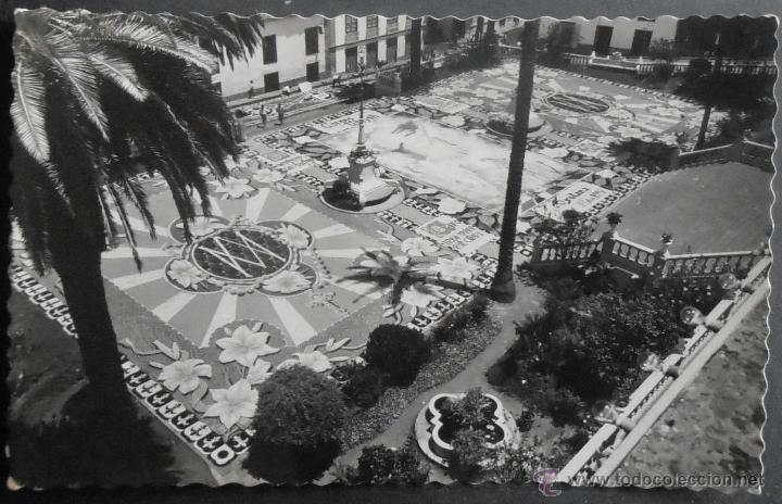 Postales: (17946)POSTAL ESCRITA,ALFOMBRA DEL CORPUS,VILLA DE OROTOVA,SANTA CRUZ DE TENERIFE,CANARIAS,CONSERVAC