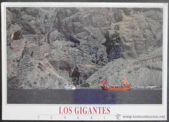 Postcards: (18980)POSTAL ESCRITA,ACANTILADOS DE LOS GIGANTES (TENERIFE),BUENAVISTA DEL NORTE,SANTA CRUZ DE TENE