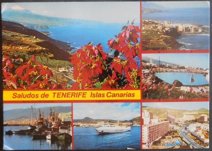 Postales: (18994)POSTAL ESCRITA,TENERIFE; DIVERSOS ASPECTOS,SANTA CRUZ DE TENERIFE,SANTA CRUZ DE TENERIFE,CANA