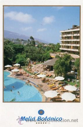 Postais: PUERTO DE LA CRUZ - HOTEL MELIA BOTANICO - ED. GRAFINSA - A&Ntilde;O 1989 -  NUEVA -
