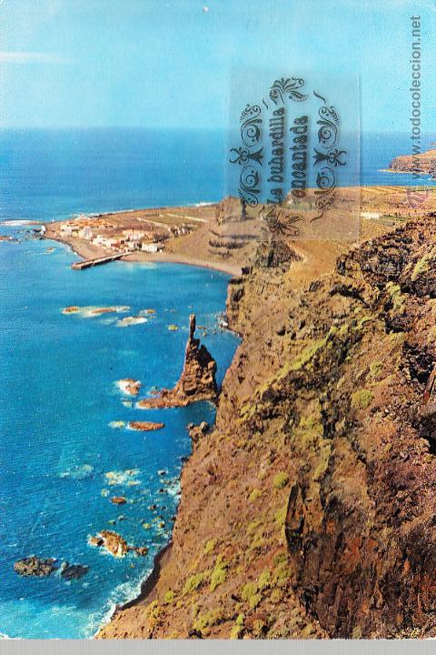 Postales: POSTAL - CANARIAS - GRAN CANARIA - AGAETE PUERTO DE LAS NIEVES DEDO DE DIOS - ESCRITA SIN SELLO