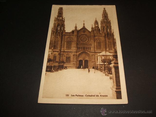 Postales: ARUCAS GRAN CANARIA CATEDRAL - Foto 1