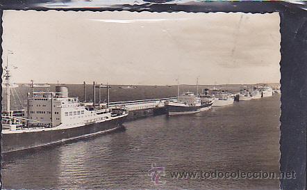 Postales: POSTAL PUERTO DE LA LUZ MUELLE GENERALISIMO - Foto 1