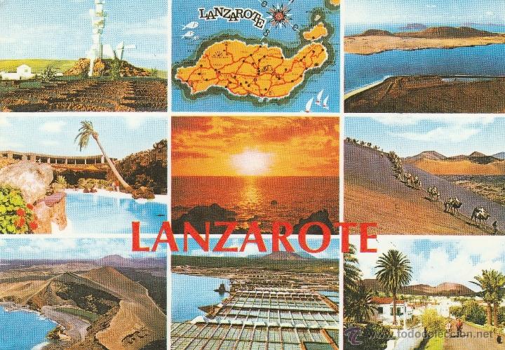 Postales: N&ordm; 12978 POSTAL LANZAROTE - Foto 1