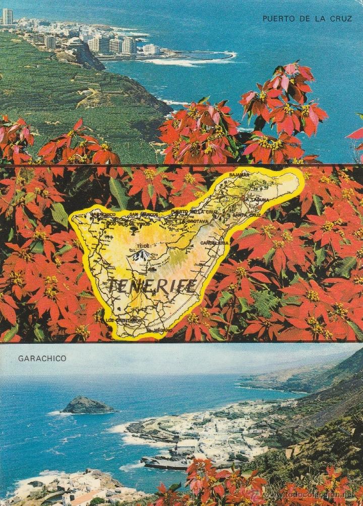Cartes Postales: N&ordm; 12924 POSTAL PUERTO DE LA CRUZ Y GARACHICO TENERIFE