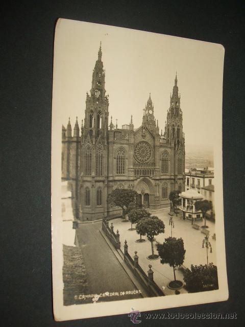 Postales: ARUCAS GRAN CANARIA CATEDRAL - Foto 1
