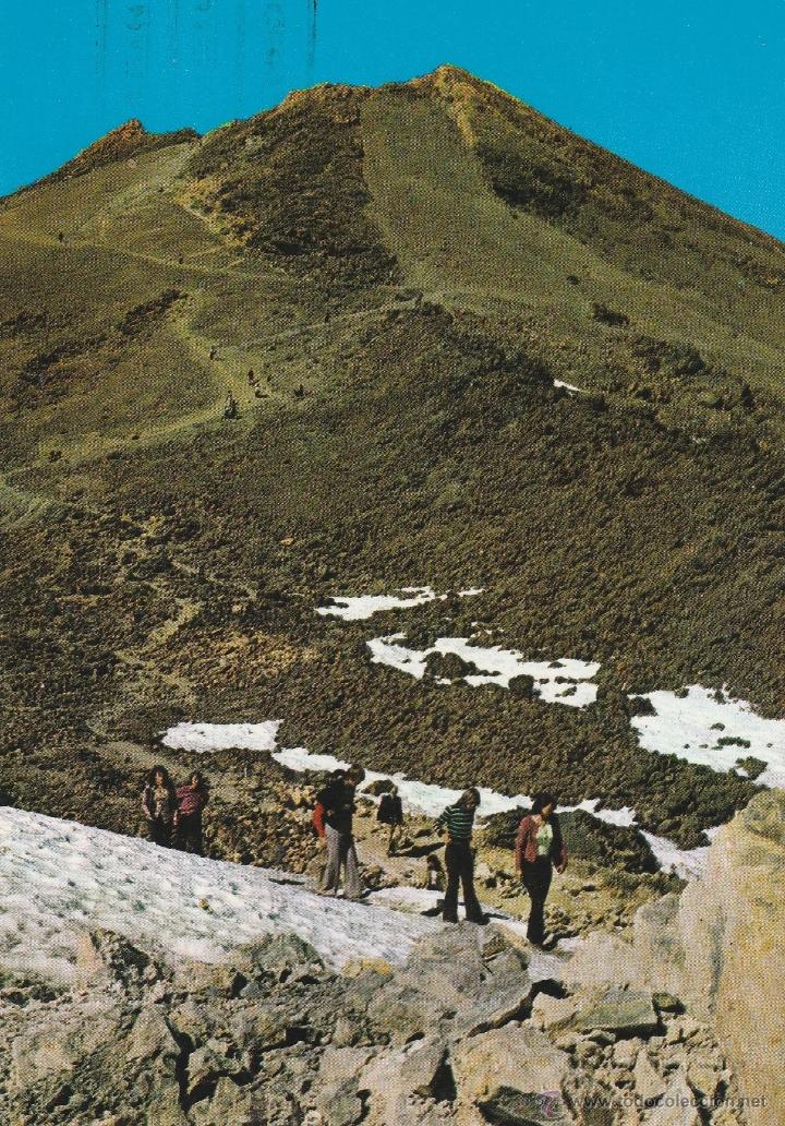 Cartes Postales: N&ordm; 13428 POSTAL ACENDIENDO AL TEIDE TENERIFE