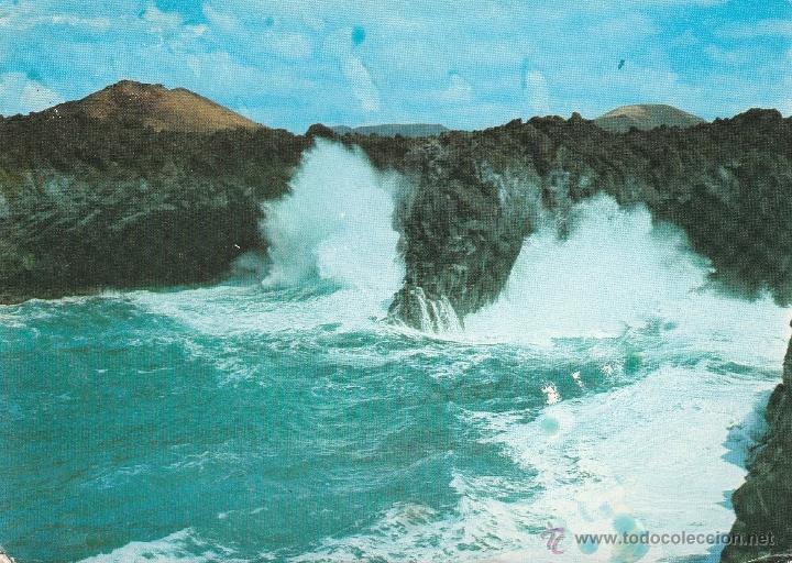 Postales: N&ordm; 13600 POSTAL LOS HERVIDEROS LANZAROTE - Foto 1