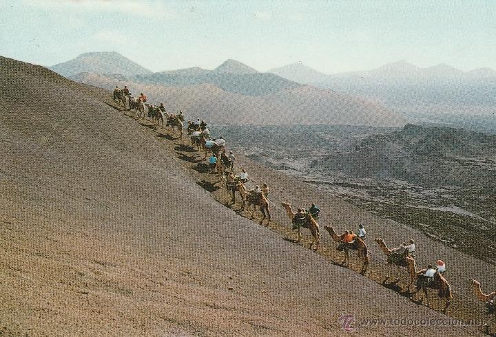 Postales: N&ordm; 14430 POSTAL MONTA&Ntilde;A DE FUEGO LANZAROTE