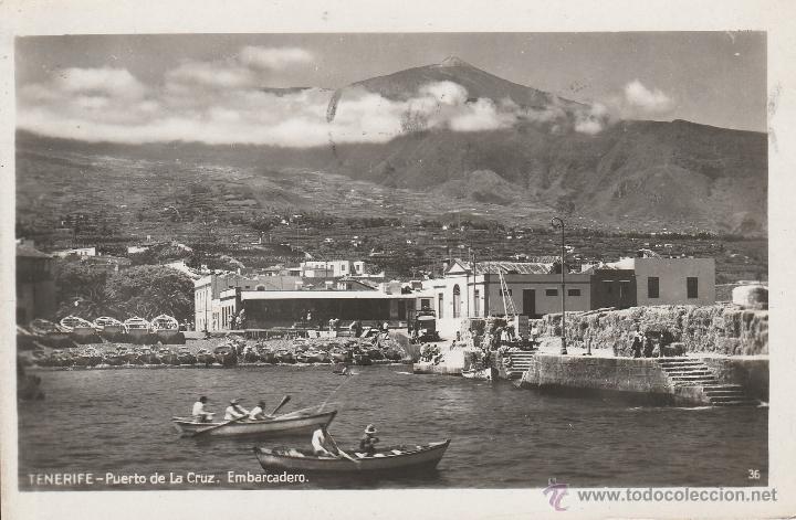 Cartes Postales: N&ordm; 14901 POSTAL PUERTO DE LA CRUZ TENERIFE EMBARCADERO