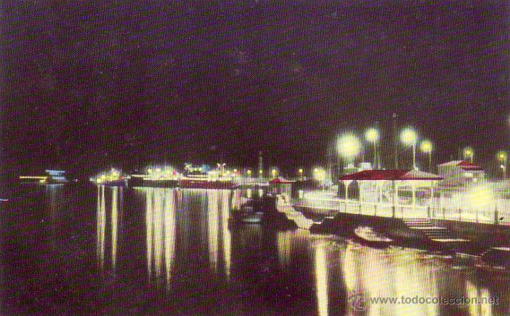 Postales: santa cruz de tenerife puerto iluminado