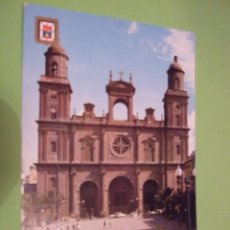 Postales: POSTAL LAS PALMAS DE GRAN CANARIA - LA CATEDRAL - 1967 - SIN CIRCULAR - ESCUDO DE ORO 16