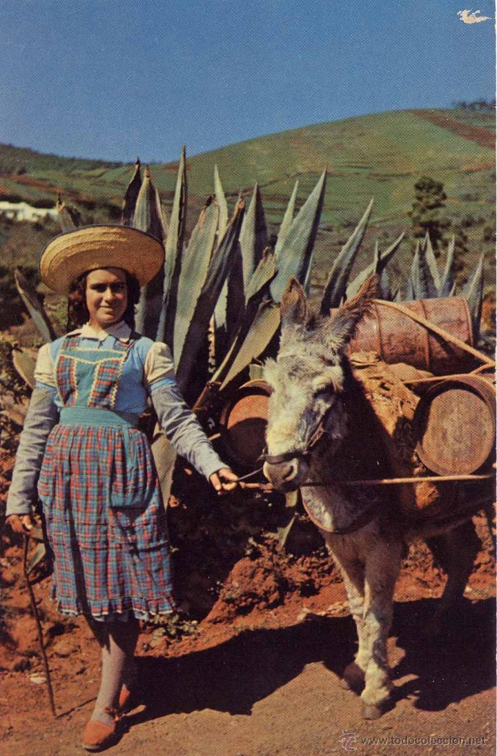 Postales: TENERIFE.- CAMPESINA
