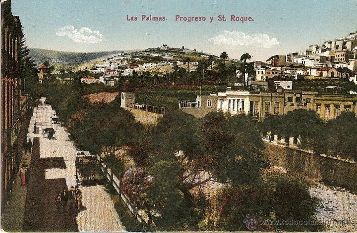 Postales: LAS PALMAS - PROGRESO Y ST. ROQUE - Foto 1