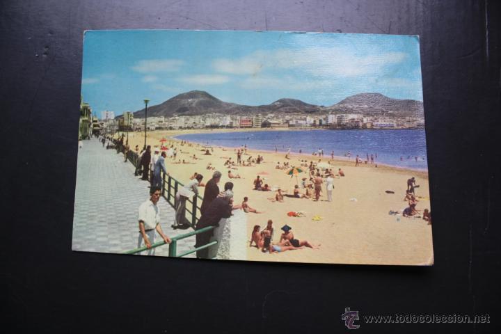 Postales: PLAYA DE LAS CANTERAS.